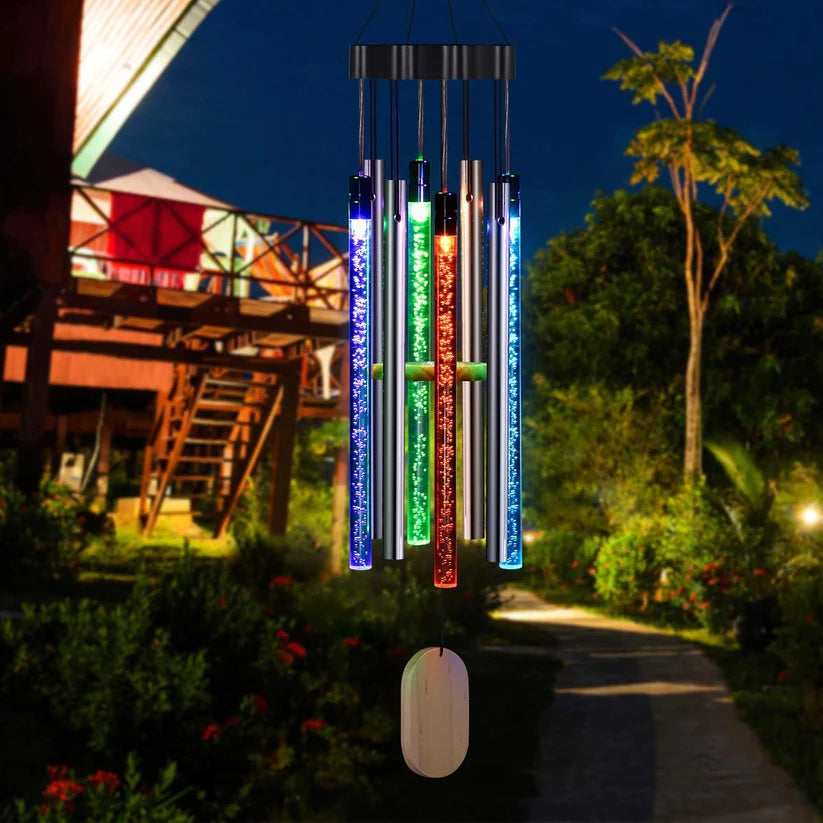Wind chime lamp